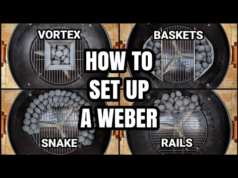 How to Set Up a Weber Kettle for Different Cooking Methods
