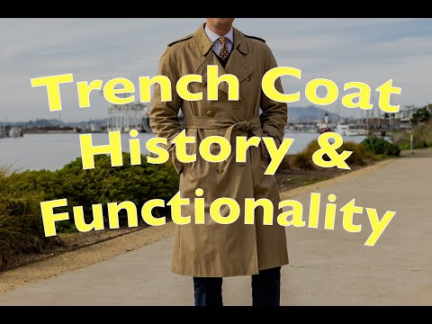 Trench Coat History and Functionality