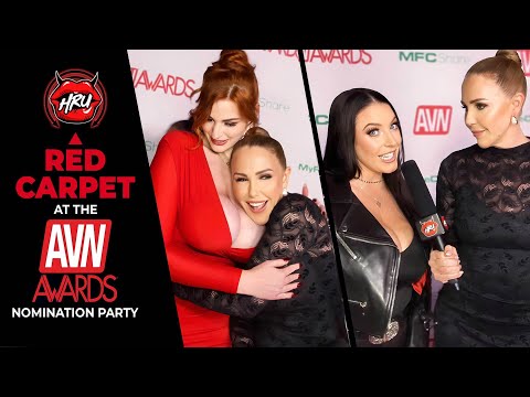 Red Carpet at the AVN Awards Nomination Party