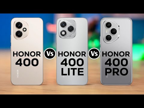Honor 400 Vs Honor 400 Lite Vs Honor 400 Pro
