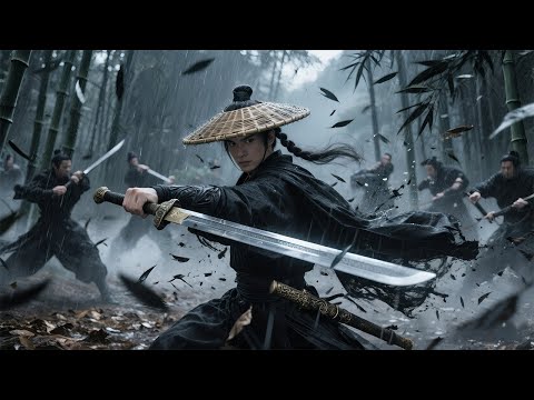 Amysterious man in a straw hat killed ten people with a single sword strike!