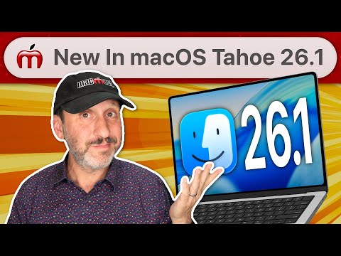 What's New In macOS Tahoe 26.1