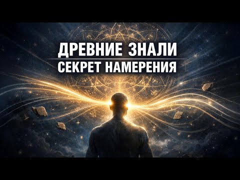 ДРЕВНИЕ ЗНАЛИ СЕКРЕТ НАМЕРЕНИЯ | Почему мысль меняет реальность