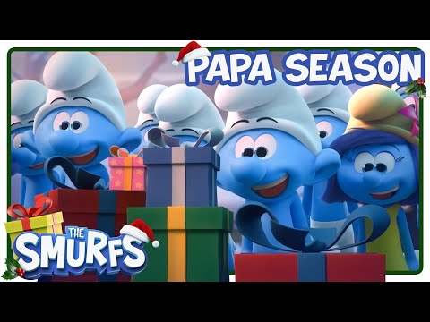 Merry Smurfy Christmas 🎄 • The Smurfs 3D • Papa Season 🎁
