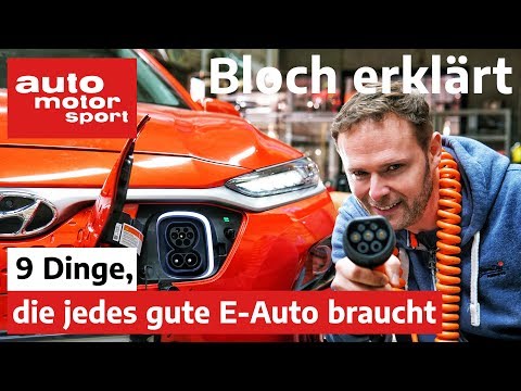 9 things every good electric car must have - Bloch explains #83 | auto motor und sport