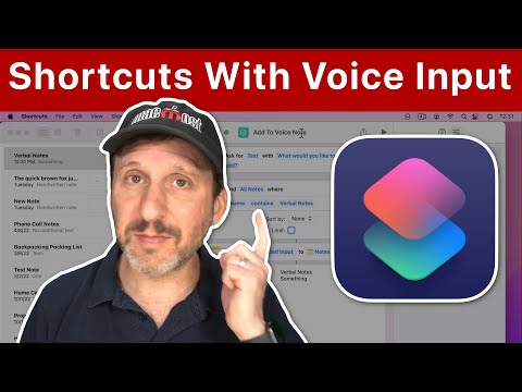 Creating Shortcuts That Accept Voice Input
