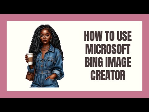 How to Use Microsoft Bing Image Creator | Free AI Images | Planner Dolls