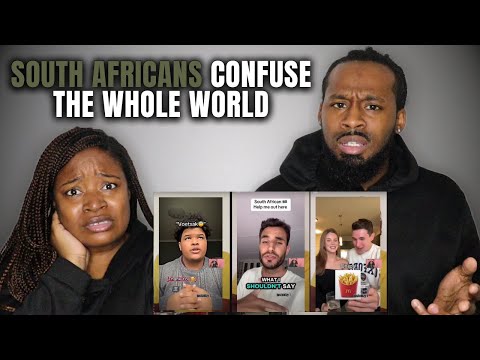🇿🇦 American Couple Reacts "South African Sayings That Confuses The WHOLE WORLD"