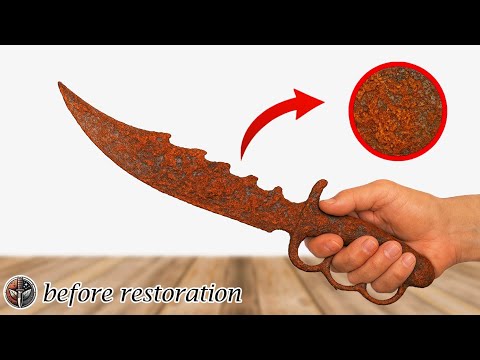 "Restoring a Rusty Knife – You Won’t Believe the Result!"
