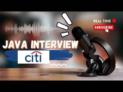 Citi Bank - Round 1 | Coding Rd | Java, Microservices, Spring Boot, Design Pattern, Kafka, AWS, JPA