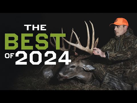 1 Hour Of The Best Hunts from 2024 | GIANT Whitetails, Muleys and a Moose