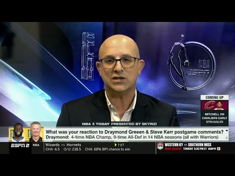 NBA Today | Bobby Marks on Draymond Green stormed off court after heated exchange with Steve Kerr