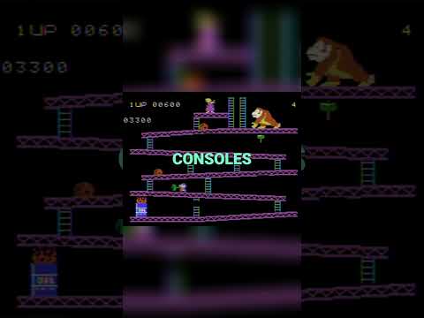 Coleco's Evil Donkey Kong Strategy: Console Wars! #shorts