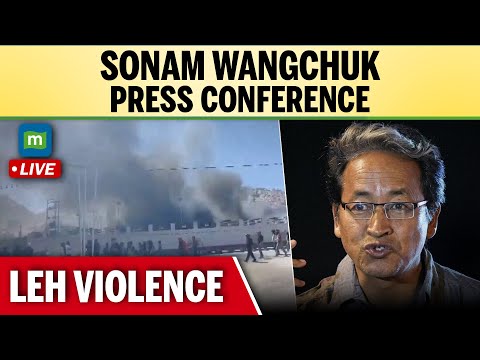 Climate activist & educationist Sonam Wangchuk briefing | Leh Violence | Ladakh | BJP | Statehood