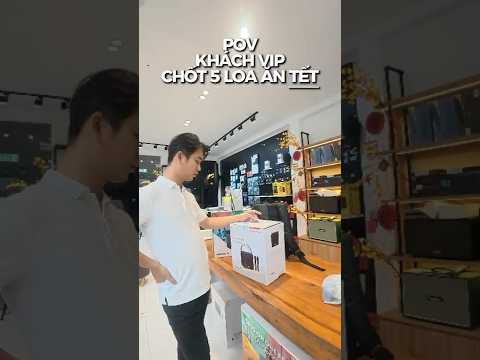 POV: Gặp Khách "Sộp"! Vào Shop Chỉ Tay 5 Phút Chốt Liền 5 Loa Về Mở Tiệc! 😱📦 #Shorts