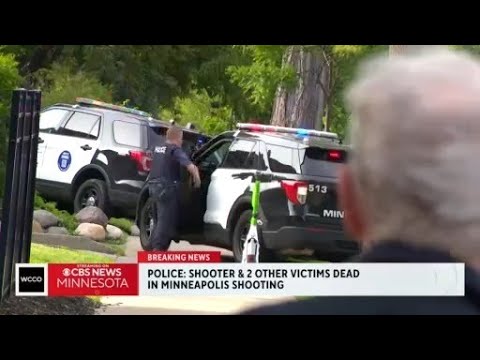 Police officer, 2 others killed in Minneapolis mass shooting; suspected shooter also dead