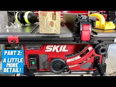 Skil Table Saw TS6307-00  ||  Part 2  ||  A Little More Detail