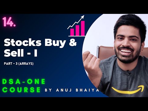 Best time to buy and sell stock to Maximise Profit Leetcode - 121 | Java and C++ | DSAOne Course #14