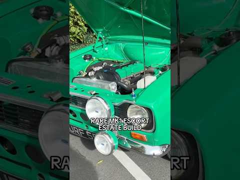 Ford Escort Mk1 Estate with Focus ST170 engine🔥 #engineswap #classicford #fordescort