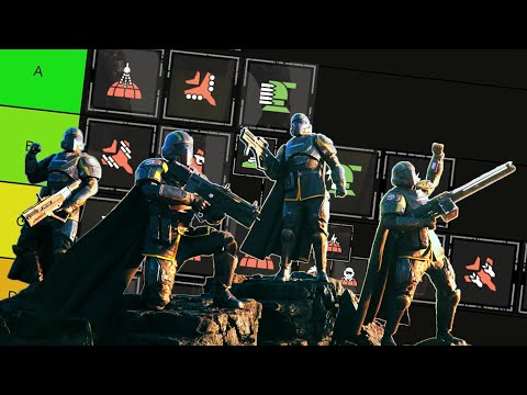 The Ultimate Helldivers Tierlist