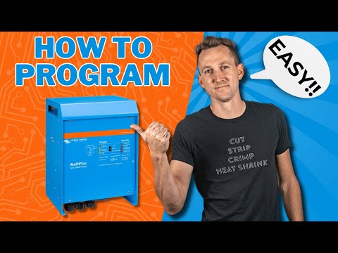 How to Program a Victron Multiplus/Quattro Inverter Charger (easy/cheatsheets)