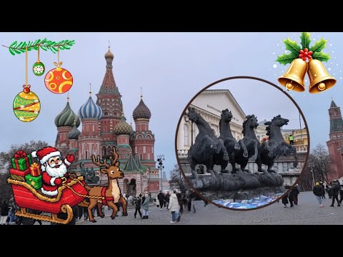 #walking in Pre-New Year Moscow / Red Square
