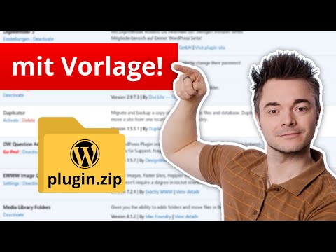 WordPress Plugin selbst erstellen (mit fertiger Vorlage!)