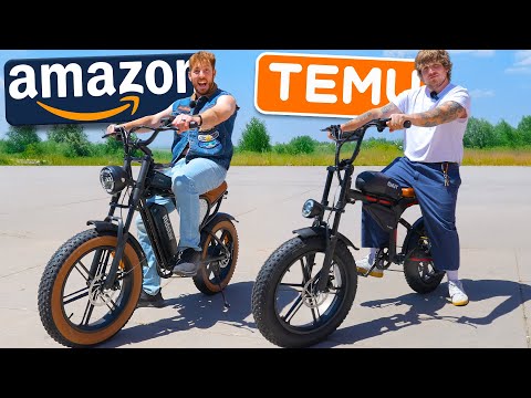Amazon VS Temu Electric Bikes Challenge!