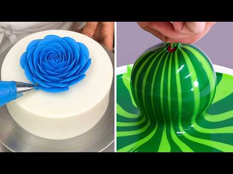 1000+ Yummy Cake Decorating Recipes For All Occasions 😱 Most Satisfying Chocolate Cake Recipes