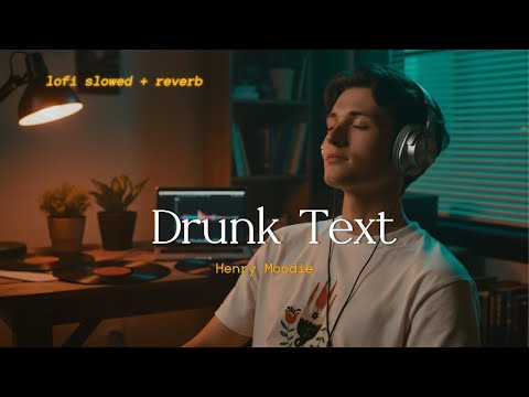 Henry Moodie - drunk text // Lofi Cover // lofi slowed + reverb