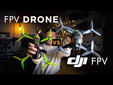 DJI FPV vs FPV Drone | IN DEPTH COMPARISON