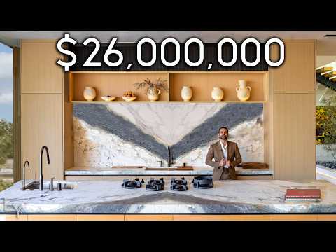 Touring a Brand New Los Angeles Mansion With Breathtaking Canyon & City Views