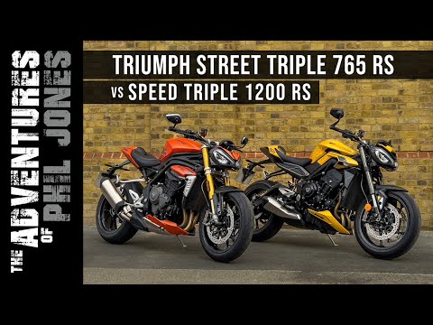 Triumph Street Triple 765 RS vs Speed Triple 1200 RS