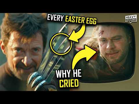 DEADPOOL & WOLVERINE Breakdown | X-men Easter Eggs, MCU Hidden Details, Making Of & Ending Explained