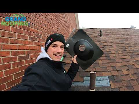 Worst roof ever - vent pipe collar repair