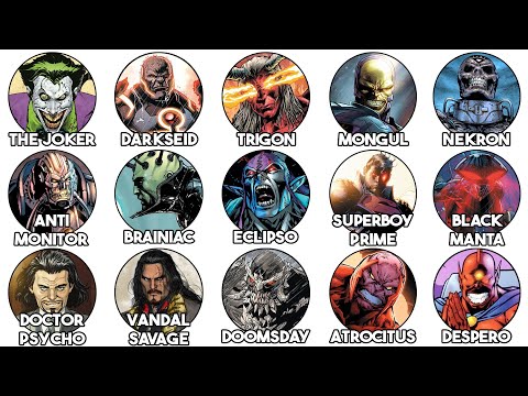 The Most Evil DC Villains Explained