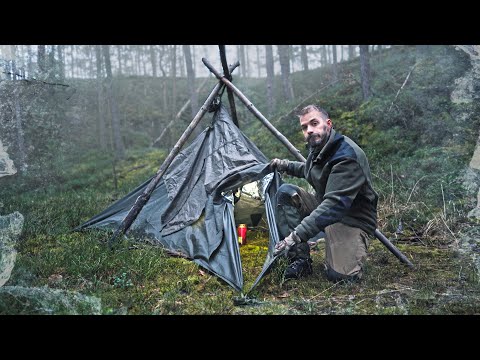 Tarp Shelter im Winter - Simpel, leicht & warm