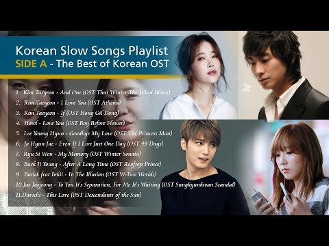 Korean Slow Songs Playlist with Lyrics - Side A : The Best of Korean OST