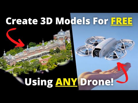 Create 3D Models For FREE With ANY Drone!