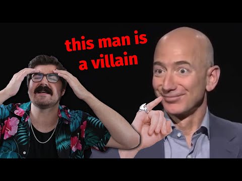 Jeff Bezos is a Cartoon Villain