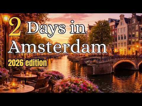 2 Days in AMSTERDAM, Netherlands: The Perfect Itinerary 2026
