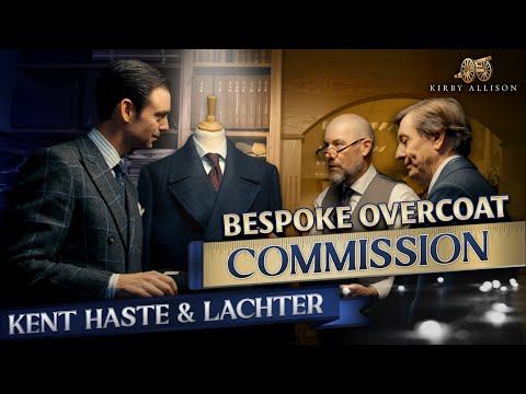Commissioning a Bespoke Overcoat at Kent & Haste | Double-Faced Fabric  | Kirby Allison