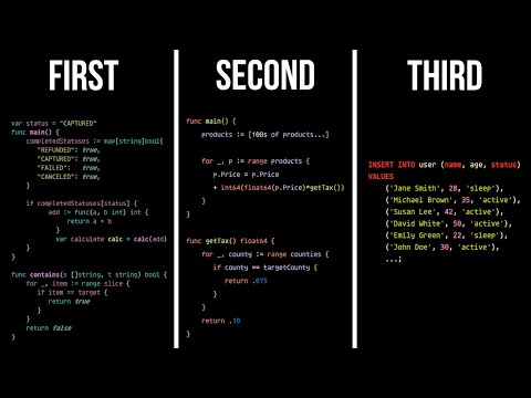 The 3 Laws of Writing Performant Code