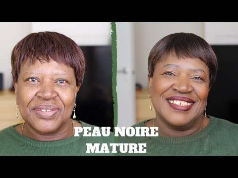 MAQUILLAGE QUOTIDIEN SUR PEAU NOIRE MATURE | BAHISSÉ PARIS