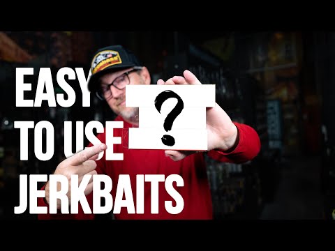 Jerkbaits for beginners!  These are the easiest to use Jerkbaits that catch fish!