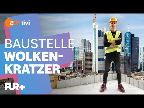 Mega-Baustelle in Frankfurt – so entsteht ein 190 Meter hoher Wolkenkratzer | PUR+
