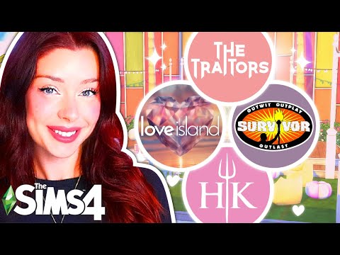 Building a House Based on POPULAR REALITY TV SHOWS in The Sims 4