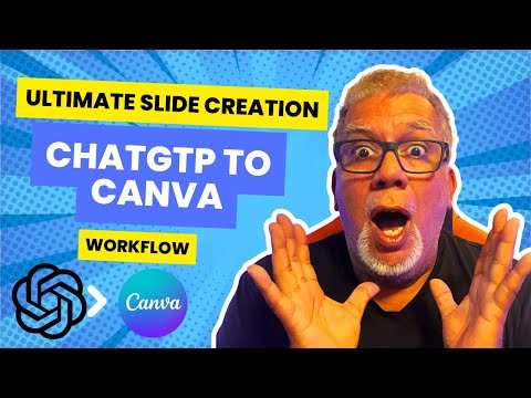 Ultimate Slide Creation: ChatGPT to Canva Workflow