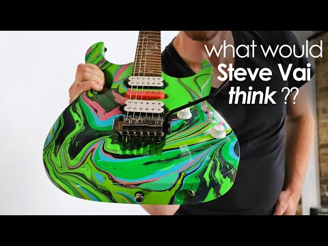 I Built & HYDRO-DIPPED a JEM Guitar...what would Steve Vai think?