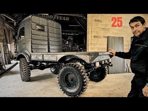 FABRICATION d'un Plateau  PICK-UP 4x4 fait maison pour le Renault 4x4 R2087  -  Partie 25